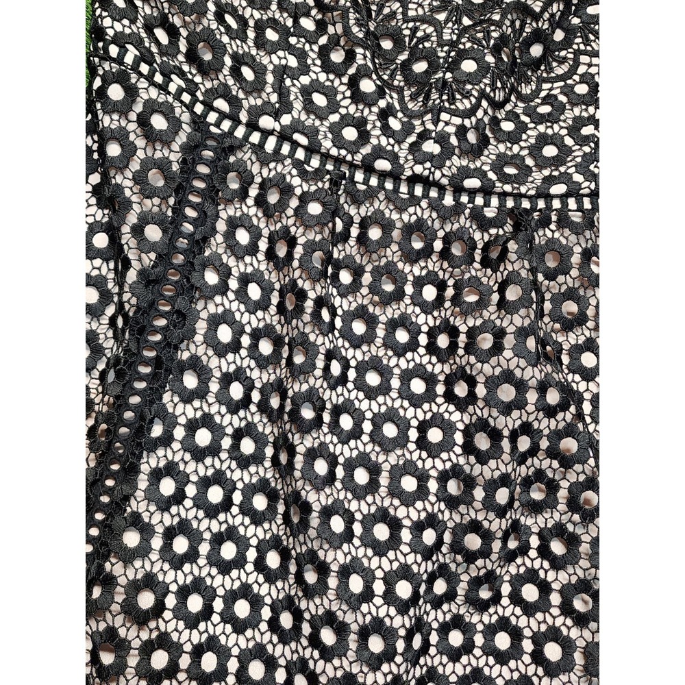 J. Crew Size 12 Daisy black lace spaghetti strap dress Cocktail - Picture 2 of 8